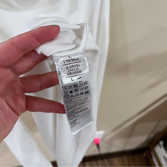 Allsaints white long sleeve top - Picture 5 of 6